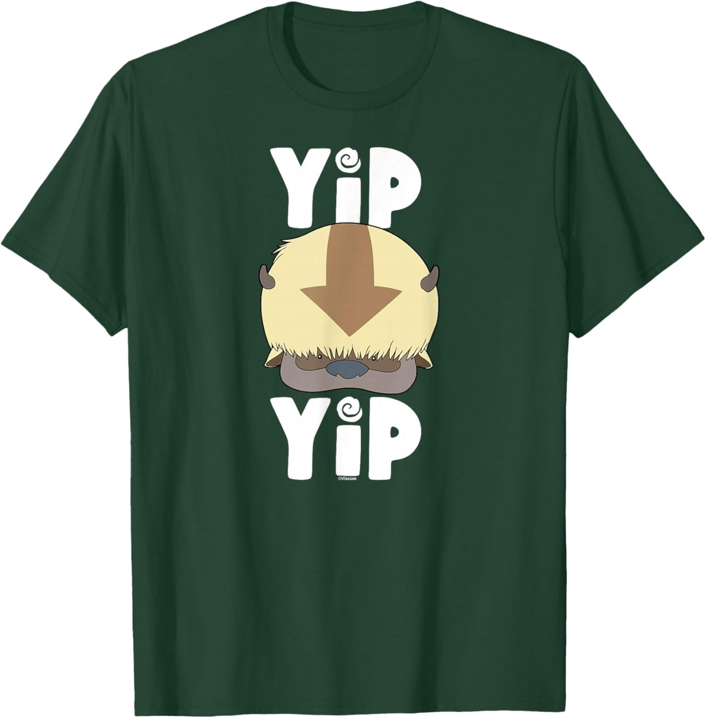 Avatar The Last Airbender - Appa Sky Bison Yip Yip T-Shirt - T-Shirt | Forest