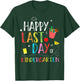 Happy Last Day Of Kindergarten Hello Summer Graduation Gifts T-Shirt - T-Shirt | Forest
