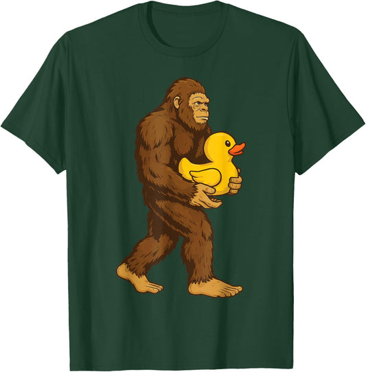 Bigfoot Rubber Duck T-Shirt - T-Shirt | Forest