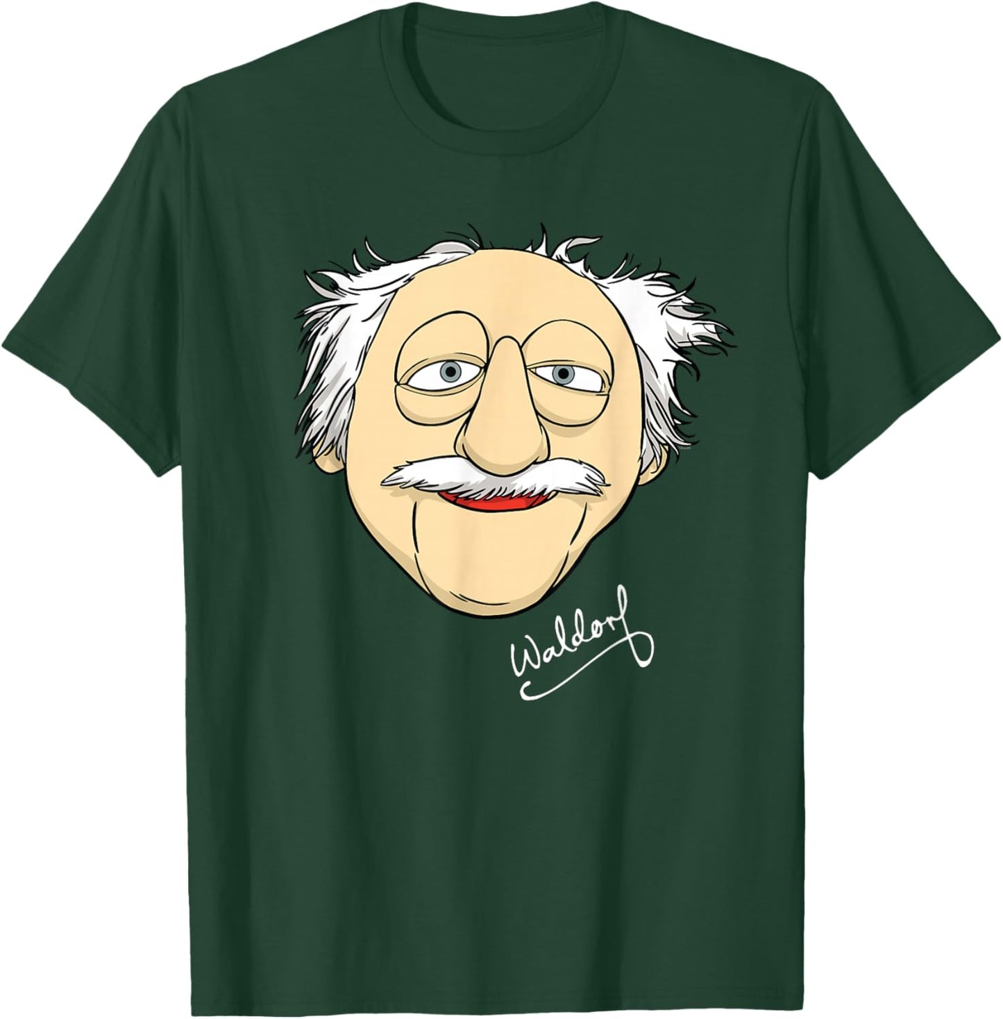 Disney The Muppets Waldorf Big Face T-Shirt - T-Shirt | Forest