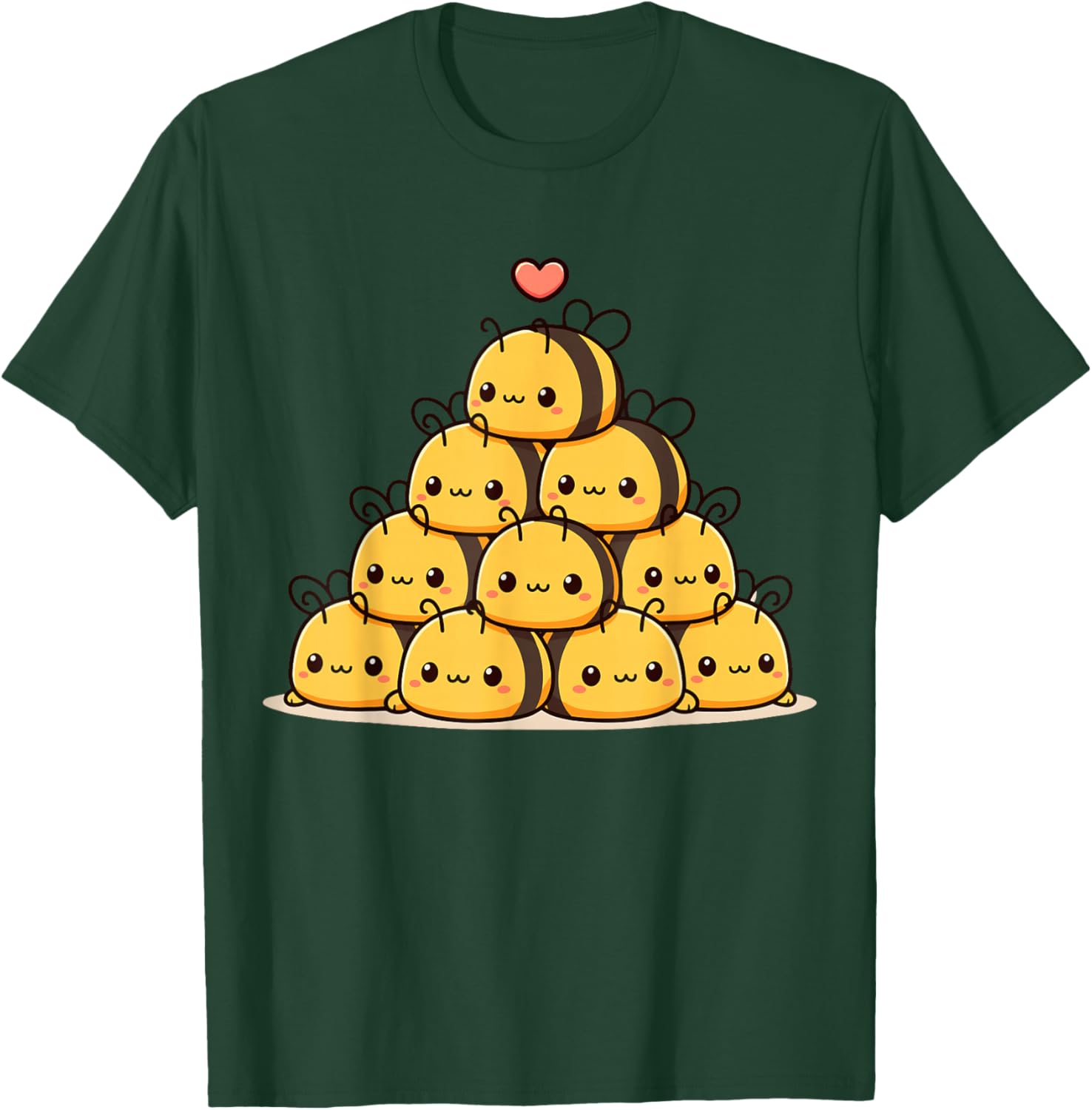 Bee Cute Anime Kawaii T-Shirt - T-Shirt | Forest