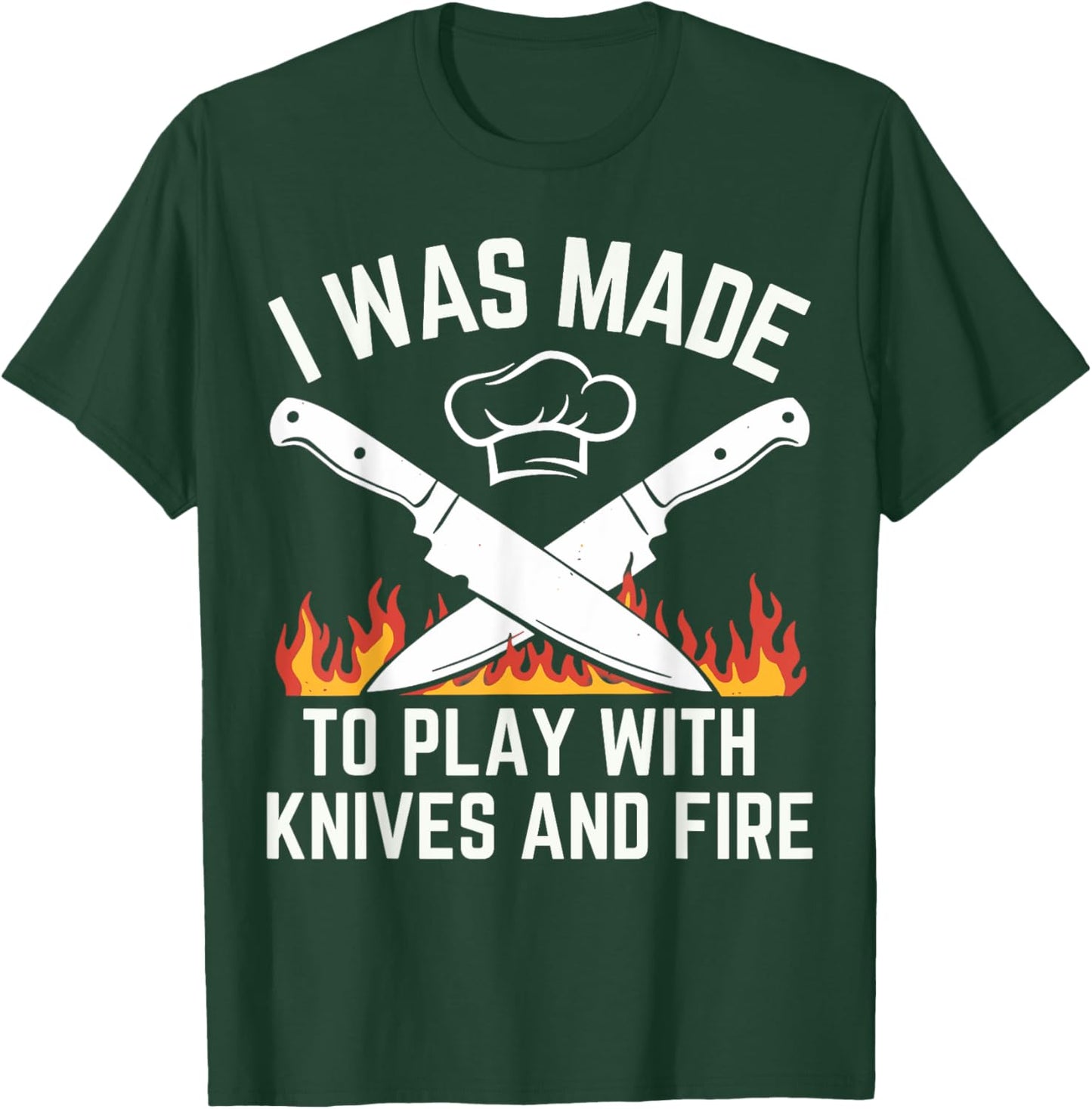Cooking Lovers Culinary Chef Funny Chef Design Women T-Shirt - T-Shirt | Forest