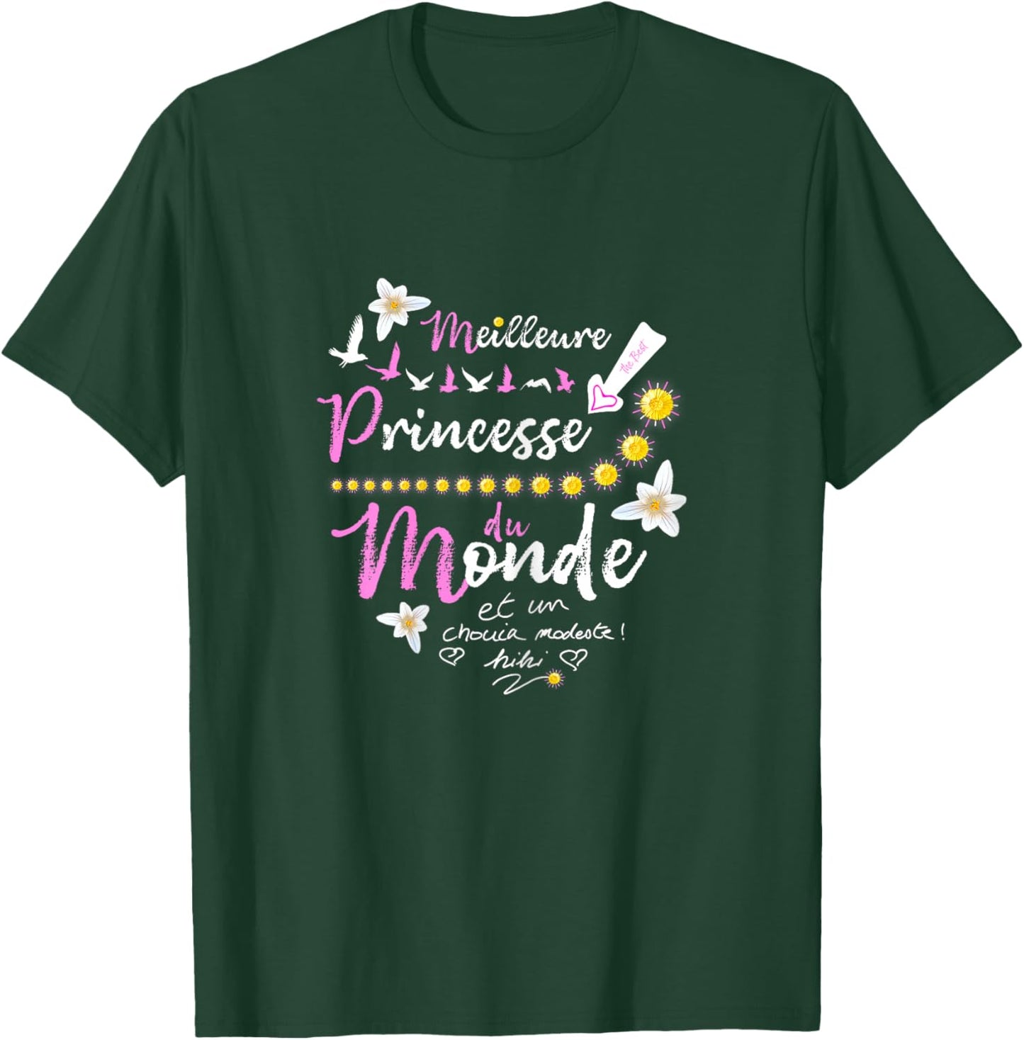 Gift Princess Birthday Girl T-Shirt - T-Shirt | Forest