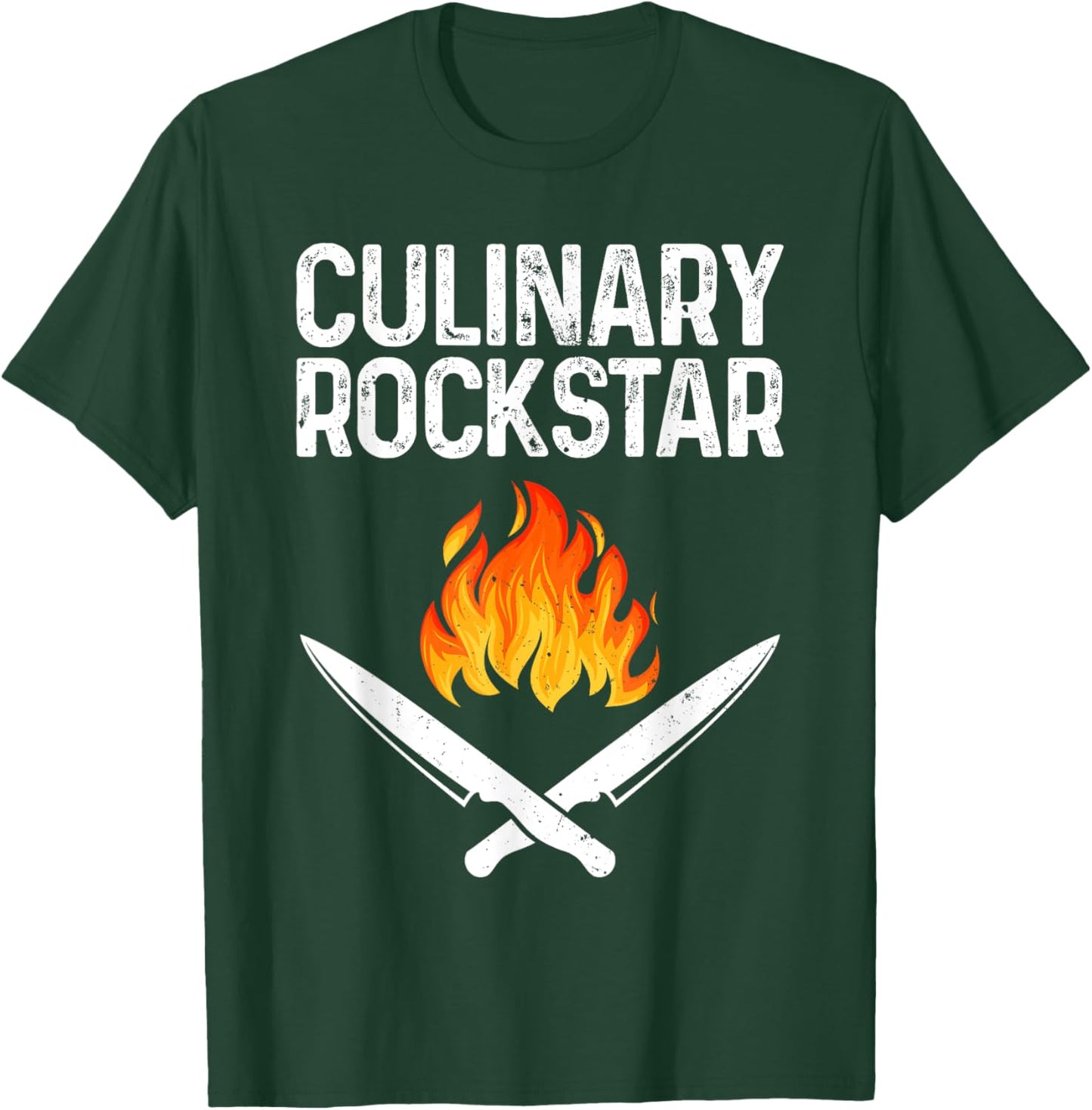 Funny Chef Novelty Women Kitchen Cook Culinary Chef T-Shirt - T-Shirt | Forest
