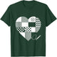 Patchwork Heart Sewing Craft Creative Theme Design T-Shirt - T-Shirt | Forest