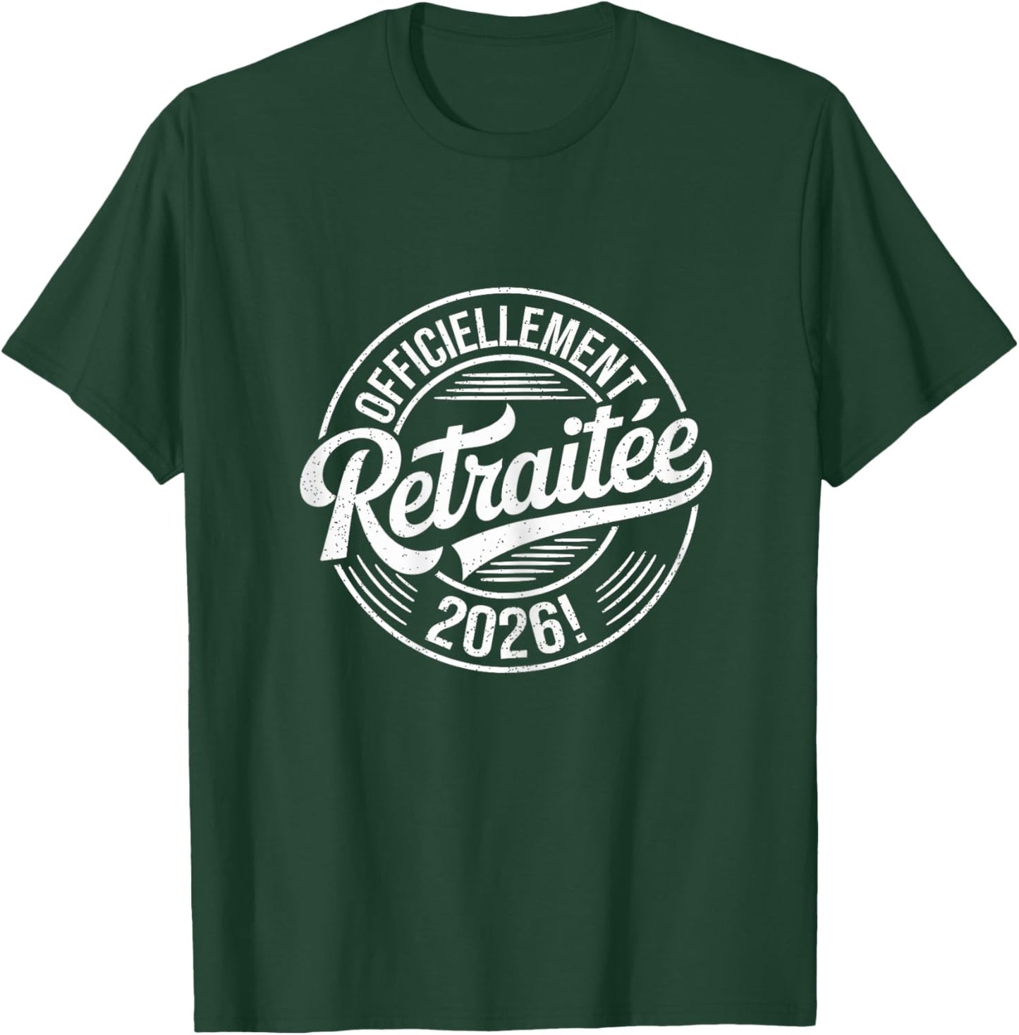 Vintage Officially Retired 2026 Women T-Shirt - T-Shirt | Forest