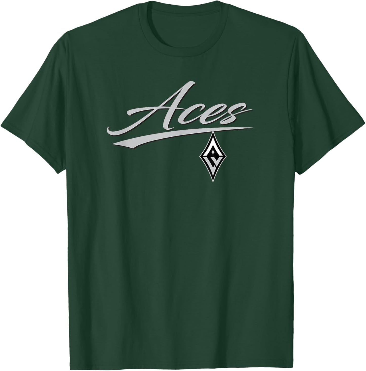 Las Vegas Aces WNBA Team , Black, Small, Classic Fit, , Short Sleeve, -Adults T-Shirt - T-Shirt | Forest