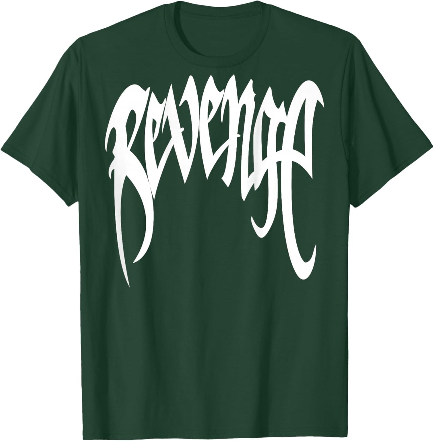 Revenge Hip Hop Merch (ON Back) T-Shirt - T-Shirt | Forest
