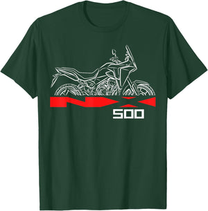 NX500 for ADV Riders, Motorcycle T-Shirt - T-Shirt | Forest