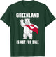 Greenland Not For Sale Greenland Flag Bear Greenland Greenlanders T-Shirt - T-Shirt | Forest