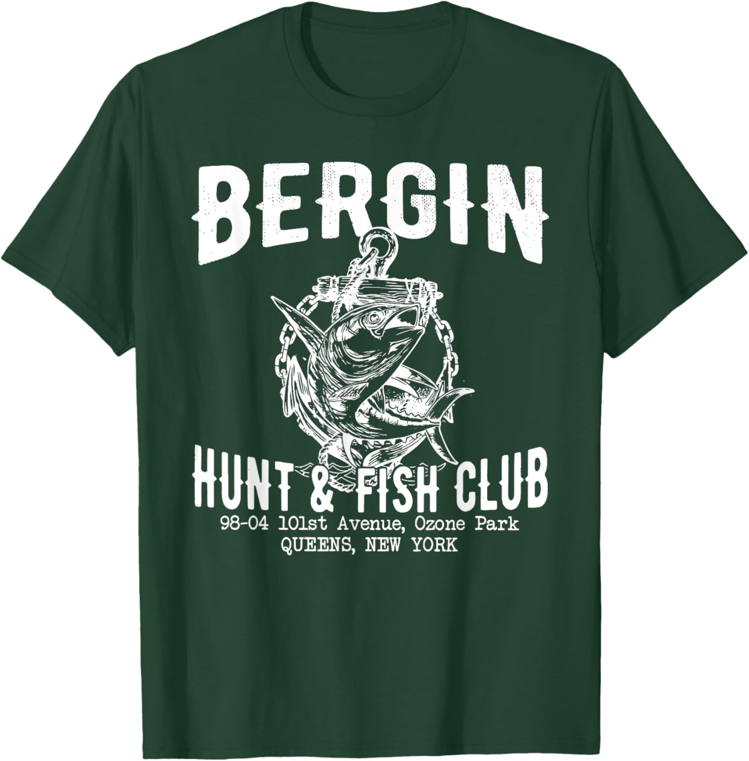 BERGIN HUNT & FISH CLUB Funny design T-Shirt - T-Shirt | Forest