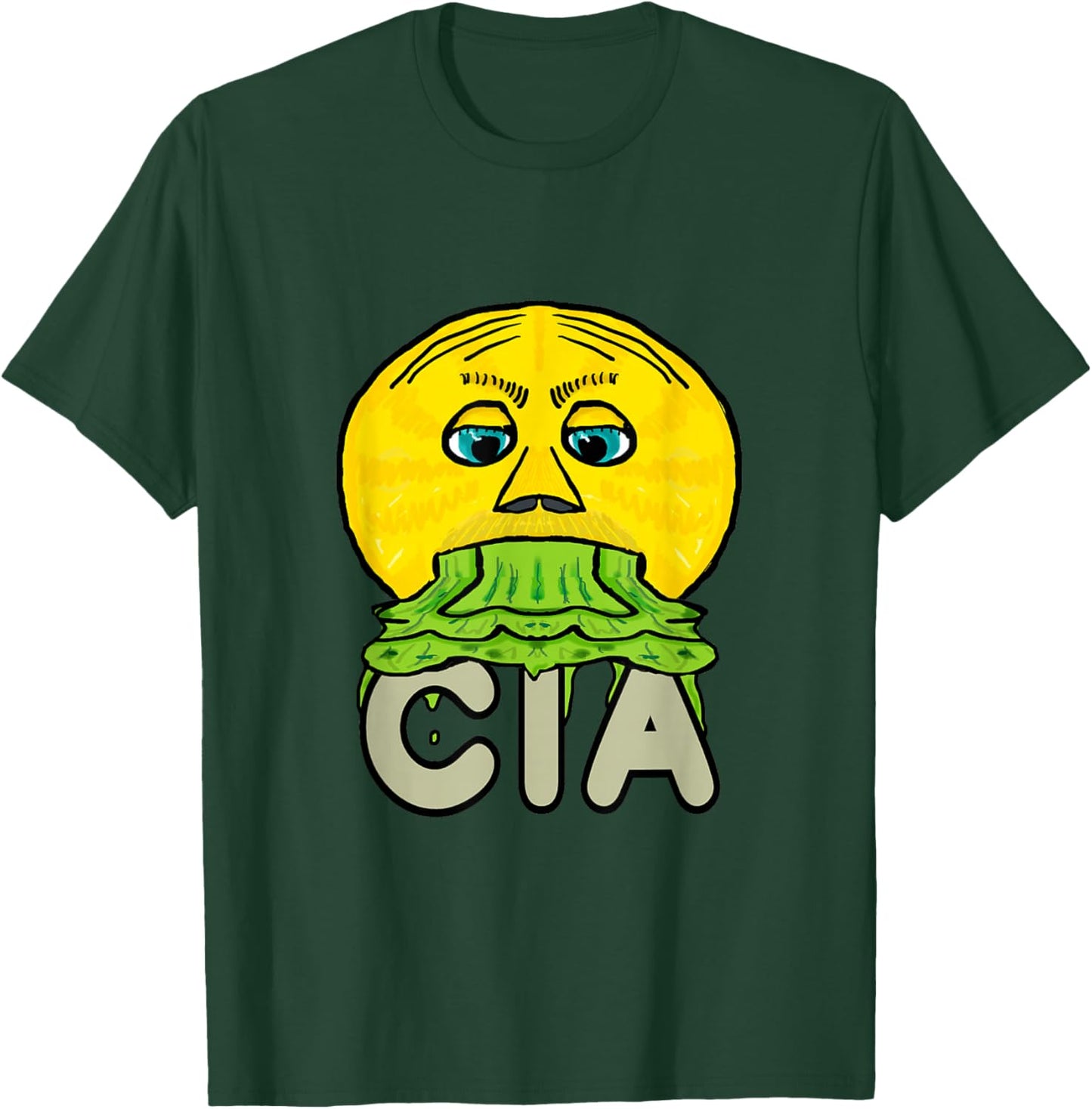Lutte Contre la CIA T-Shirt - T-Shirt | Forest