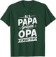 Als Papa Geliebt Als Opa Vergöttert Opa Spruch Vatertag T-Shirt - T-Shirt | Forest