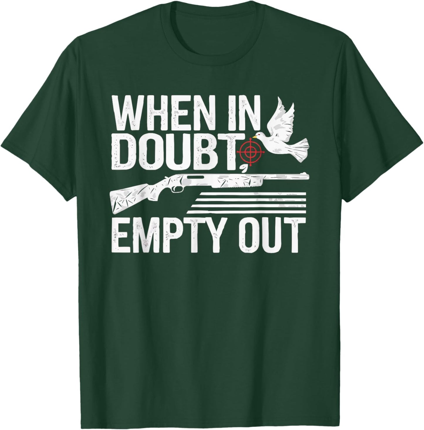 Dove Hunting Gear Dove Season Flying Bird Dove Slayer T-Shirt - T-Shirt | Forest