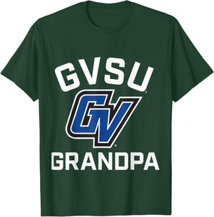 Grand Valley State University GVSU Lakers Arched Grandpa T-Shirt - T-Shirt | Forest