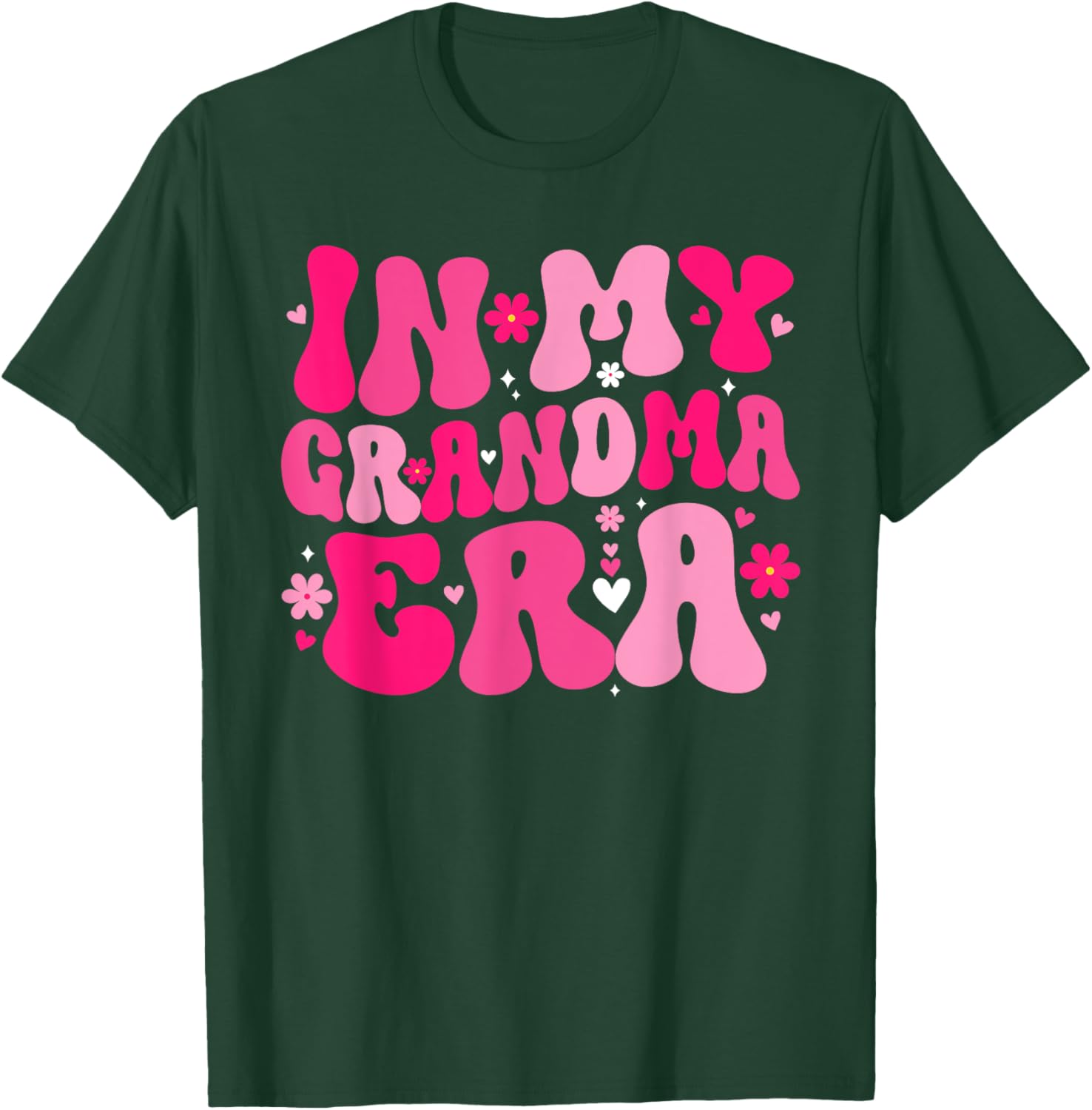 In My Grandma Era Mother's Day Expecting Baby Announcement T-Shirt - T-Shirt | Forest