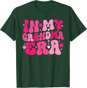 In My Grandma Era Mother's Day Expecting Baby Announcement T-Shirt - T-Shirt | Forest