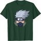 Naruto Shippuden Kakashi Oversized Portrait Anime T-Shirt - T-Shirt | Forest