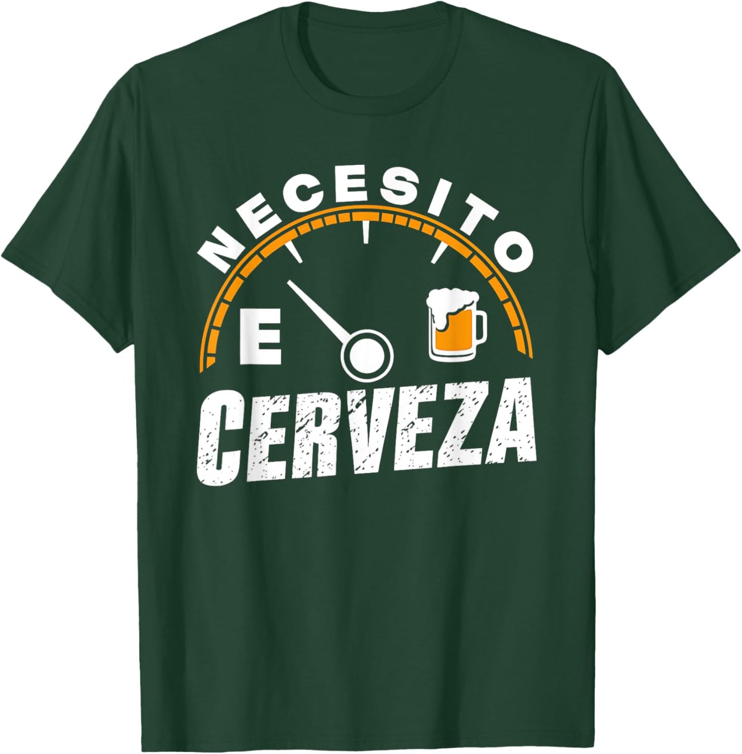 Funny Mexican Beer Necesito Cerveza I need Beer in Spanish T-Shirt - T-Shirt | Forest
