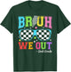 Last Day of School Sunglasses Bruh We Out Second Grade Kids T-Shirt - T-Shirt | Forest