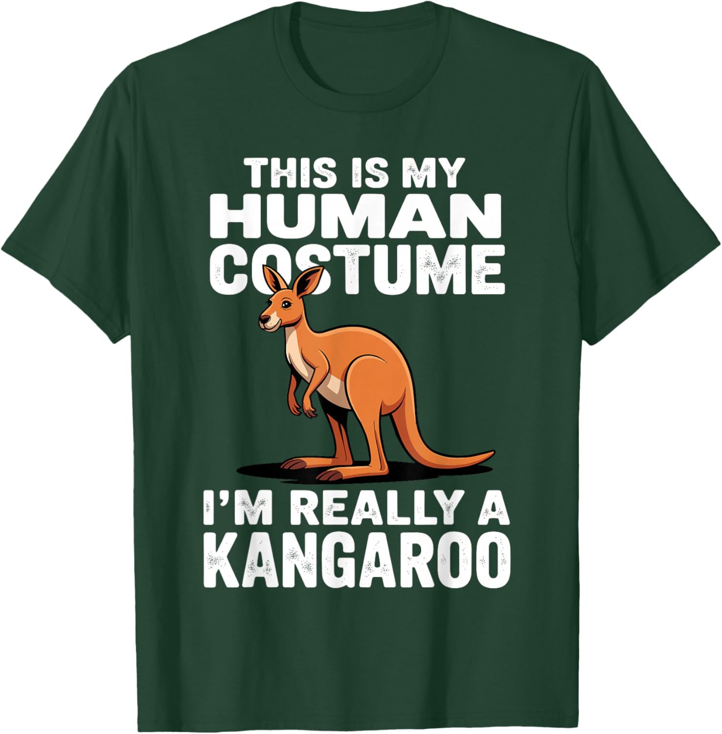 Funny Kangaroo Art Women Kids Australian Kangaroo T-Shirt - T-Shirt | Forest