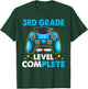 3rd Grade Level Complete Last Day Of School Graduate Boys T-Shirt - T-Shirt | Forest
