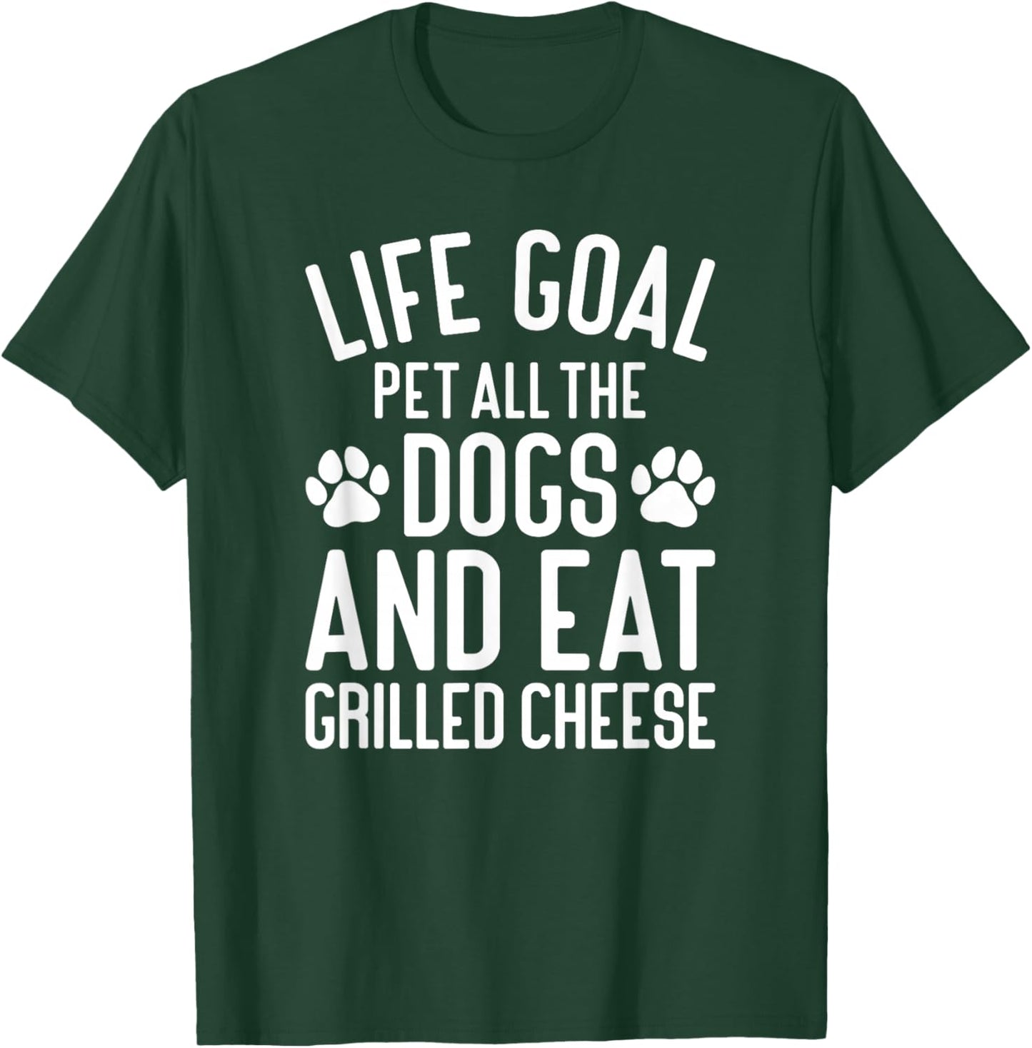 Grilled Cheese Pet All The Dogs Funny Dogs Grilled Cheese T-Shirt - T-Shirt | Forest