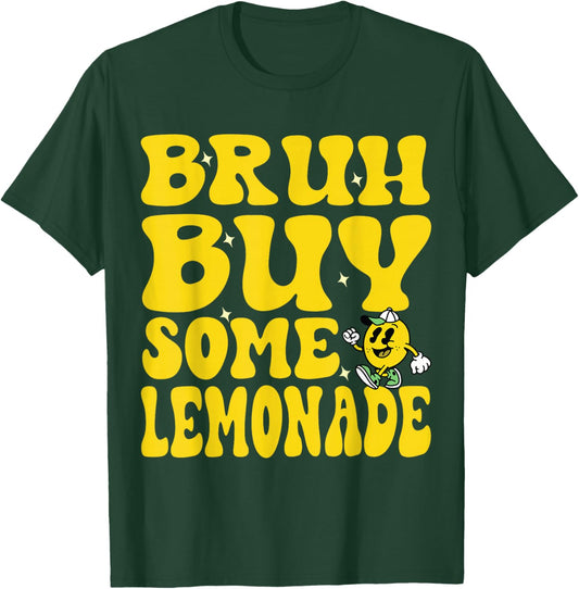 Lemon Stand Hustler Funny Lemonade Business Entrepreneur T-Shirt - T-Shirt | Forest