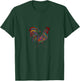 Colorful Rooster T-Shirt - T-Shirt | Forest