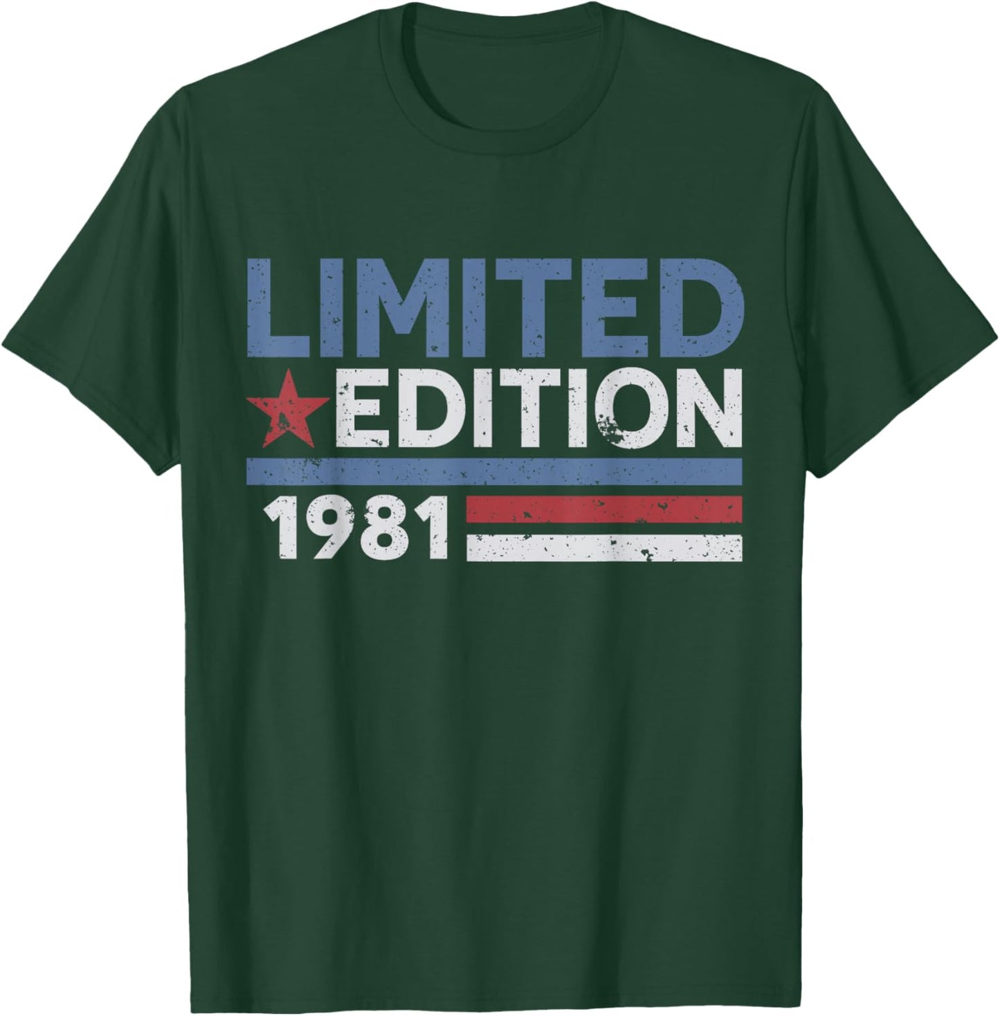 Retro 1981 Vintage Humour - Idée Cadeau Anniversaire 45 Ans T-Shirt - T-Shirt | Forest