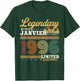 Vintage Birthday Gift 30 Years Born in January 1996 T-Shirt - T-Shirt | Forest