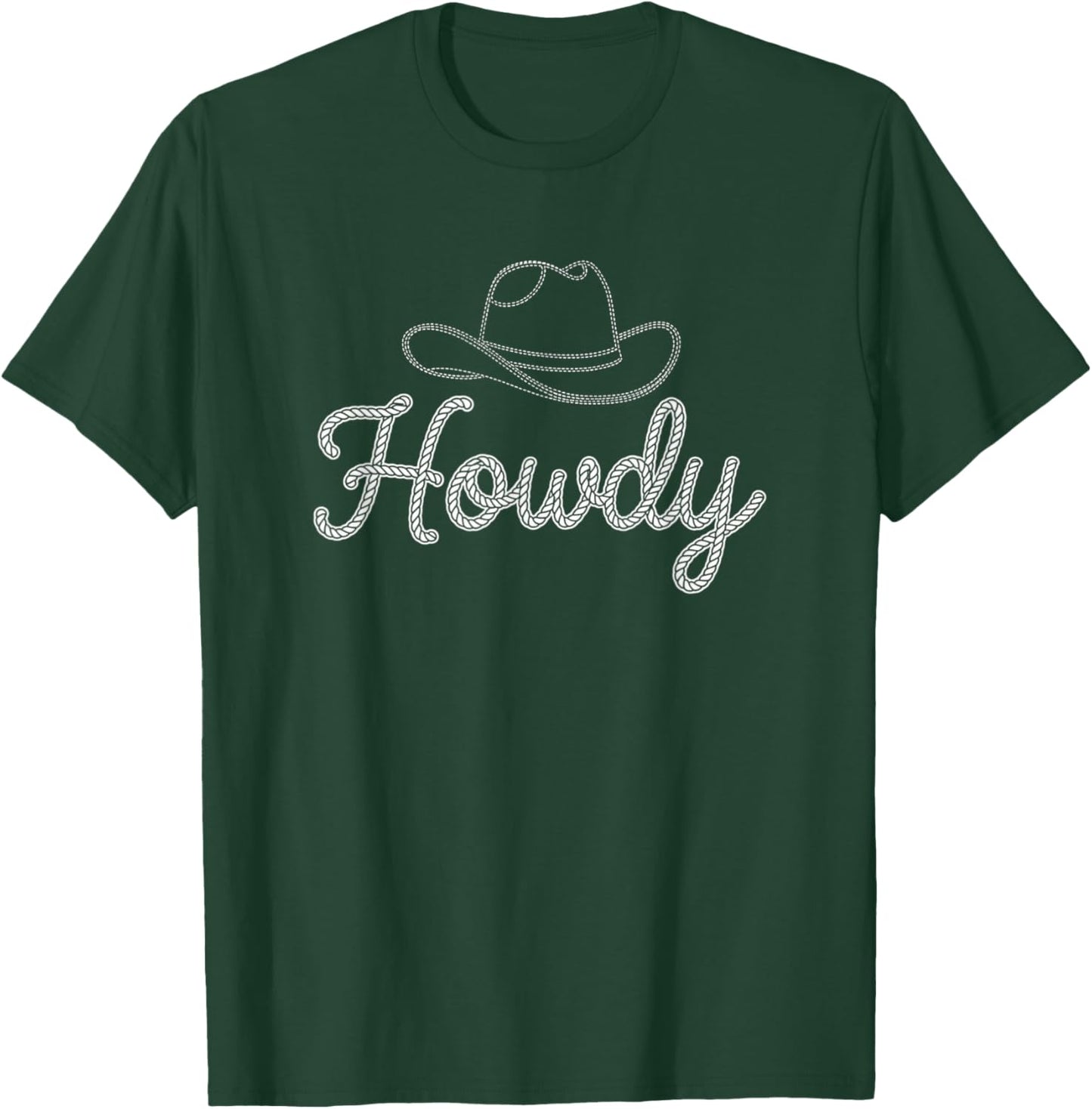 Western Cowboy Birthday Party Howdy Cowboy man T-Shirt - T-Shirt | Forest