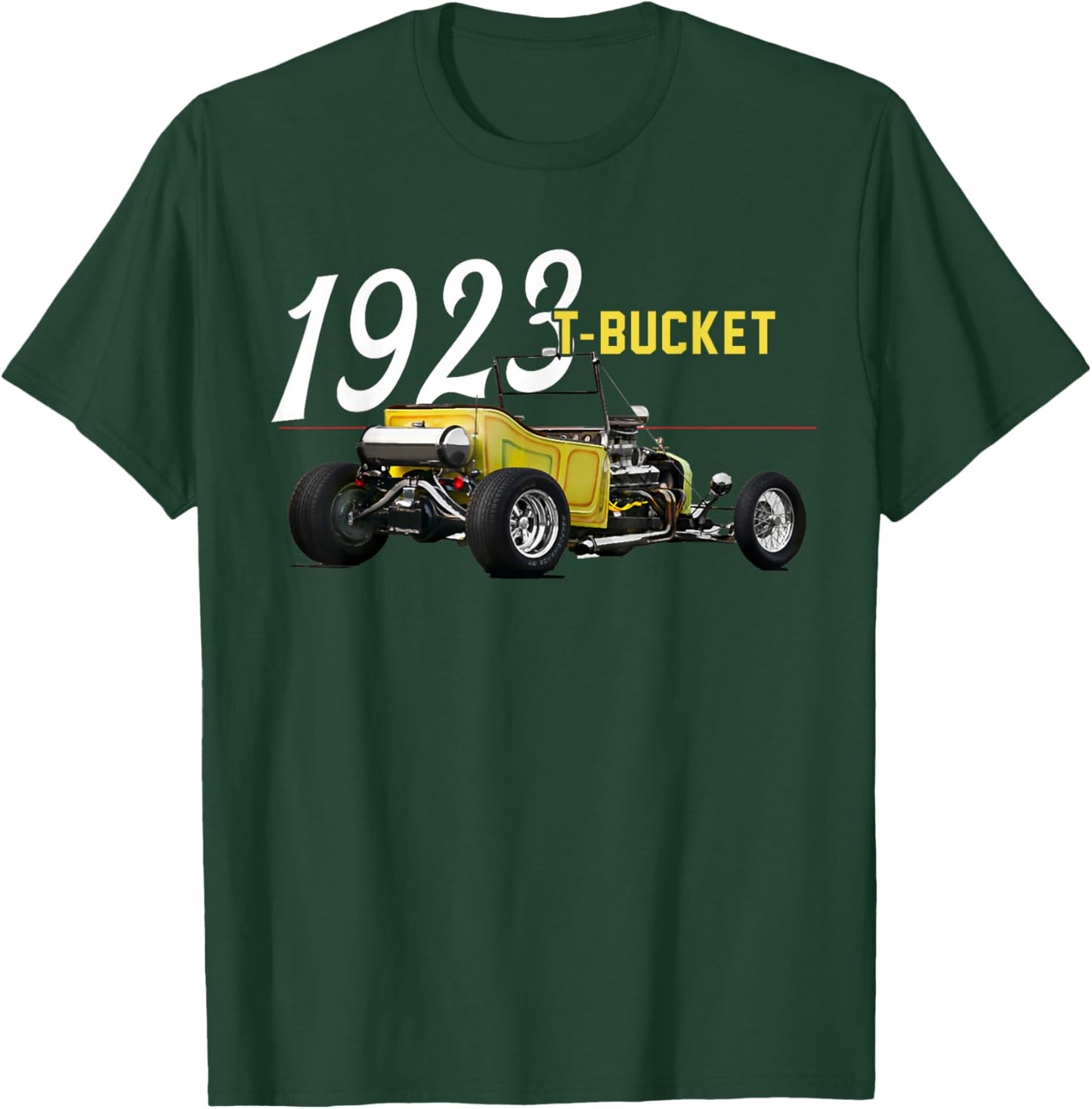1923 23 T-Bucket Blown Hot Rod T-Shirt - T-Shirt | Forest