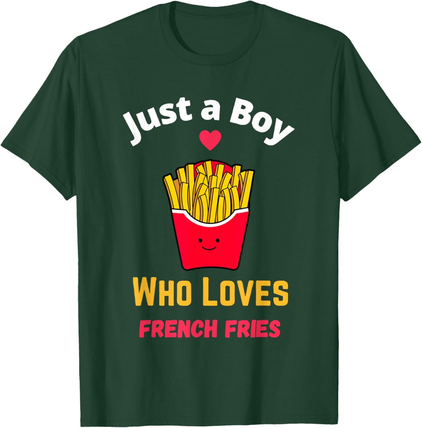 Funny French Fries Gifts It's Fry Day, French Fries Lover , -Adult, Black, Small, Short Sleeve T-Shirt - T-Shirt | Forest