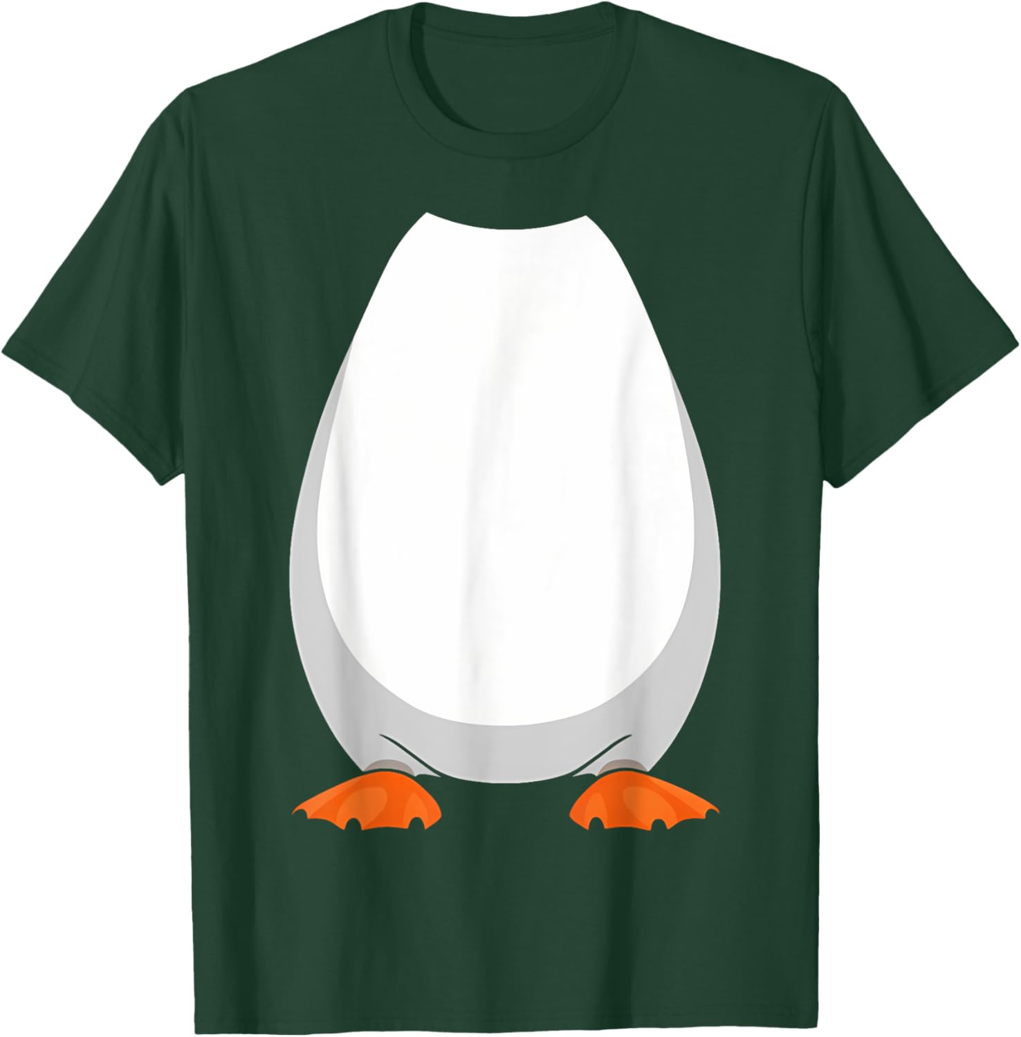 Penguin costume belly animal costume carnival T-Shirt - T-Shirt | Forest