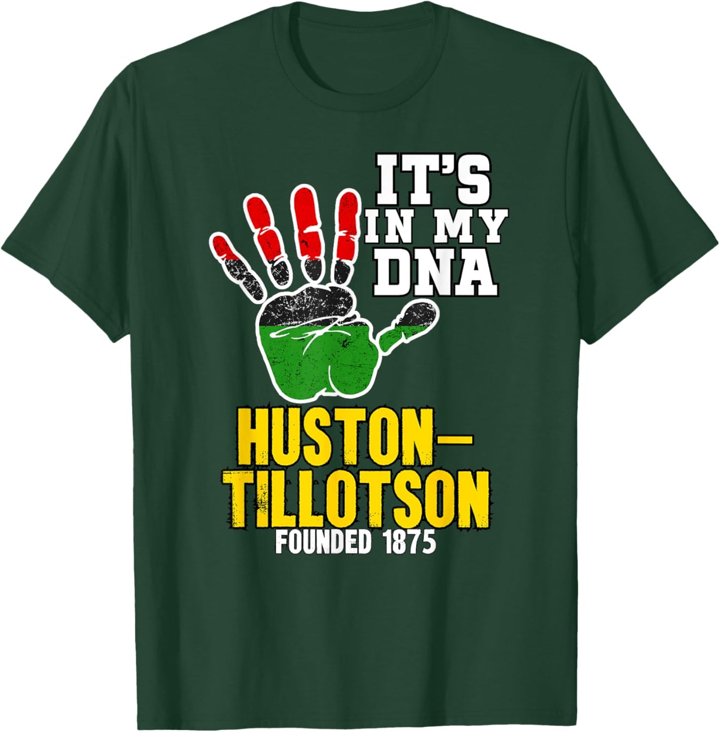 Huston–Tillotson, HTU, Souvenir HBC Design T-Shirt - T-Shirt | Forest