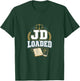 Jd Loaded Lawyer Law Graduate Attorney Pride T-Shirt - T-Shirt | Forest