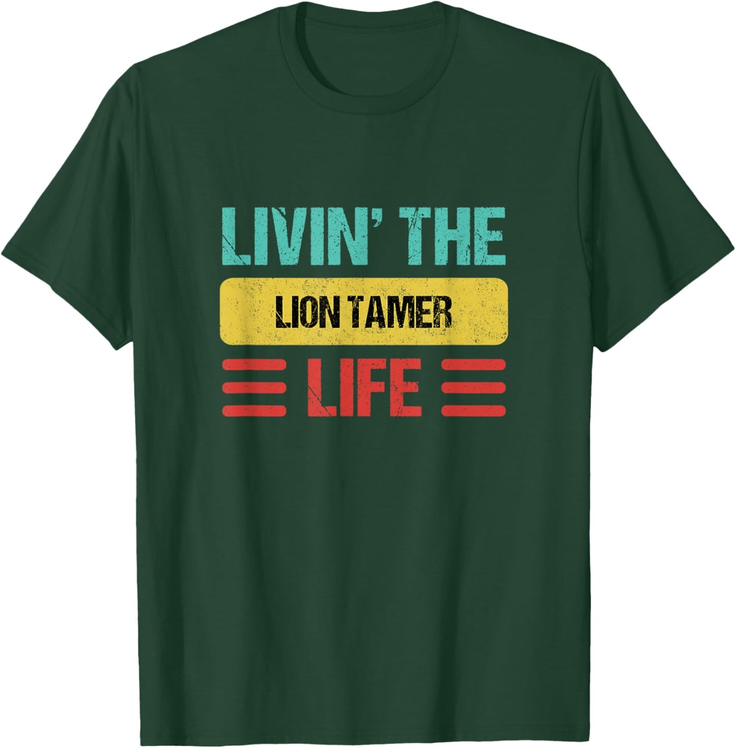 Lion Tamer T-Shirt - T-Shirt | Forest
