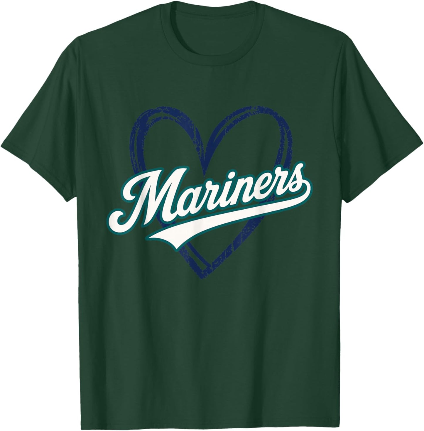 Vintage Mariners Name Retro Design Women and Kids T-Shirt - T-Shirt | Forest