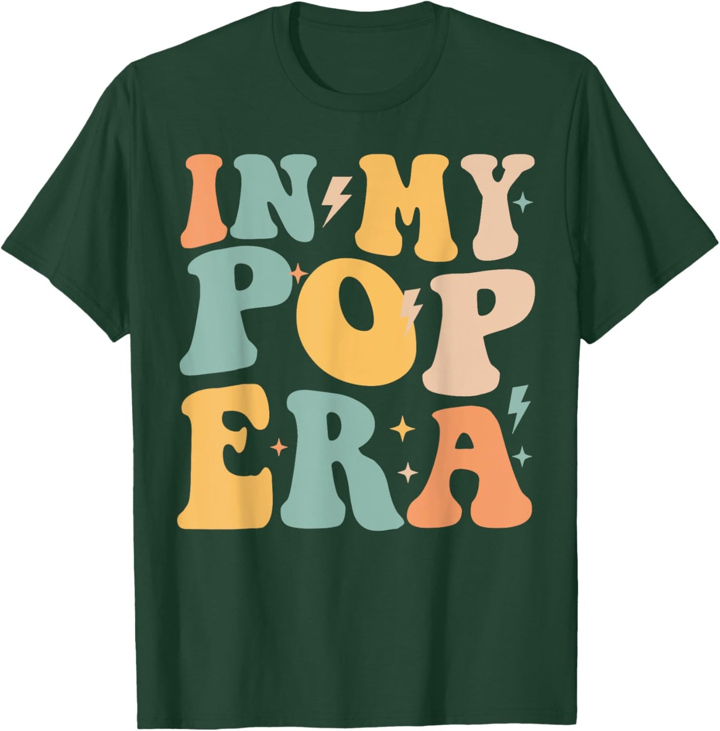 Retro Groovy In My Pop Era Father's Day T-Shirt - T-Shirt | Forest