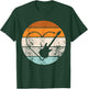 Retro Guitar Love Heart Player Guitarist Bassist Musician T-Shirt - T-Shirt | Forest