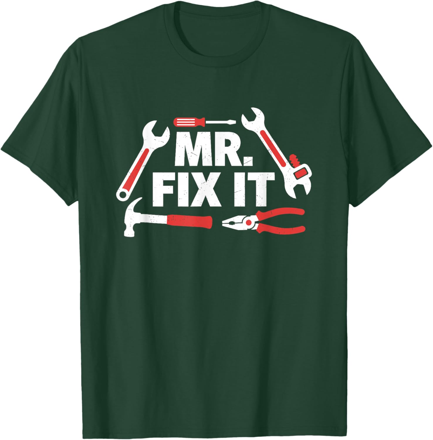 Funny Mr Fix It Mr Break It Father and Son Matching Outfit T-Shirt - T-Shirt | Forest