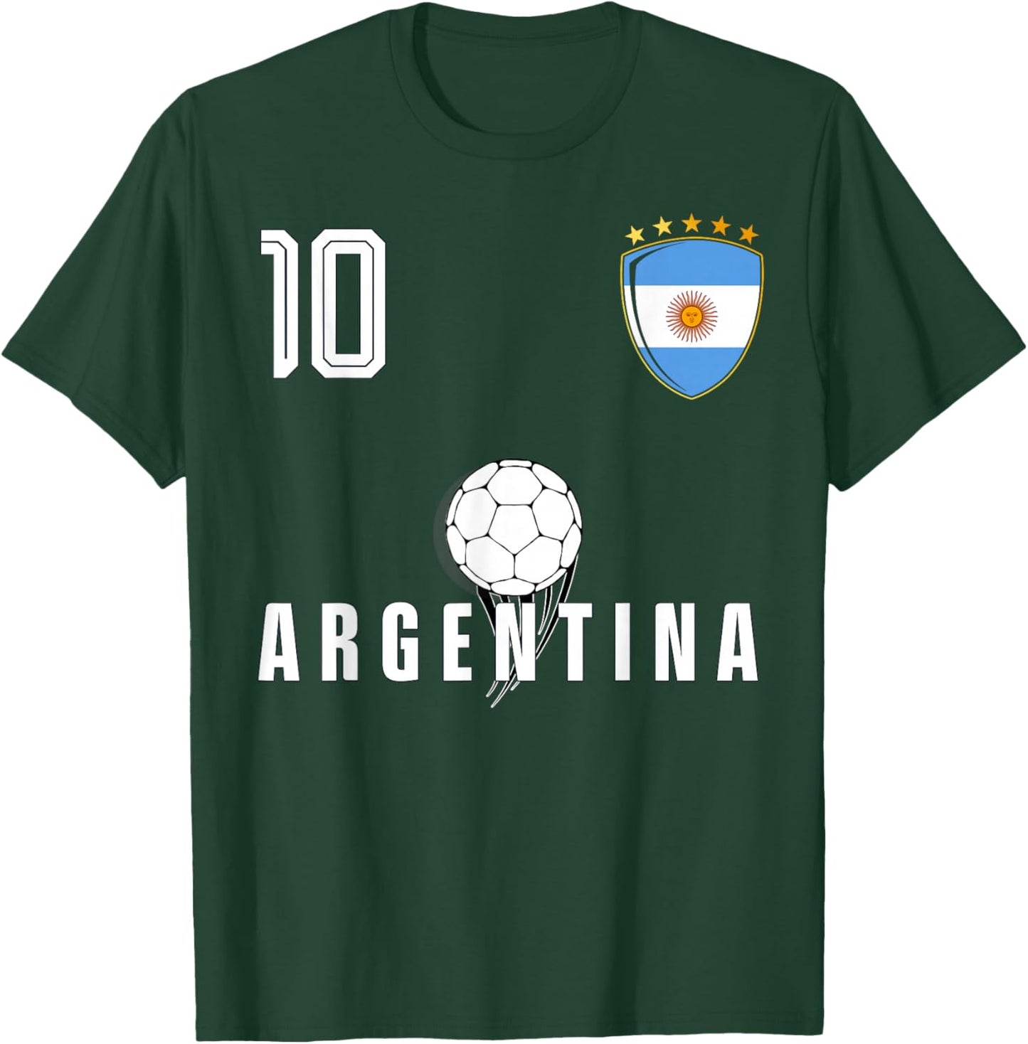 Argentina Flag Argentinian Pride Lovers T-Shirt - T-Shirt | Forest