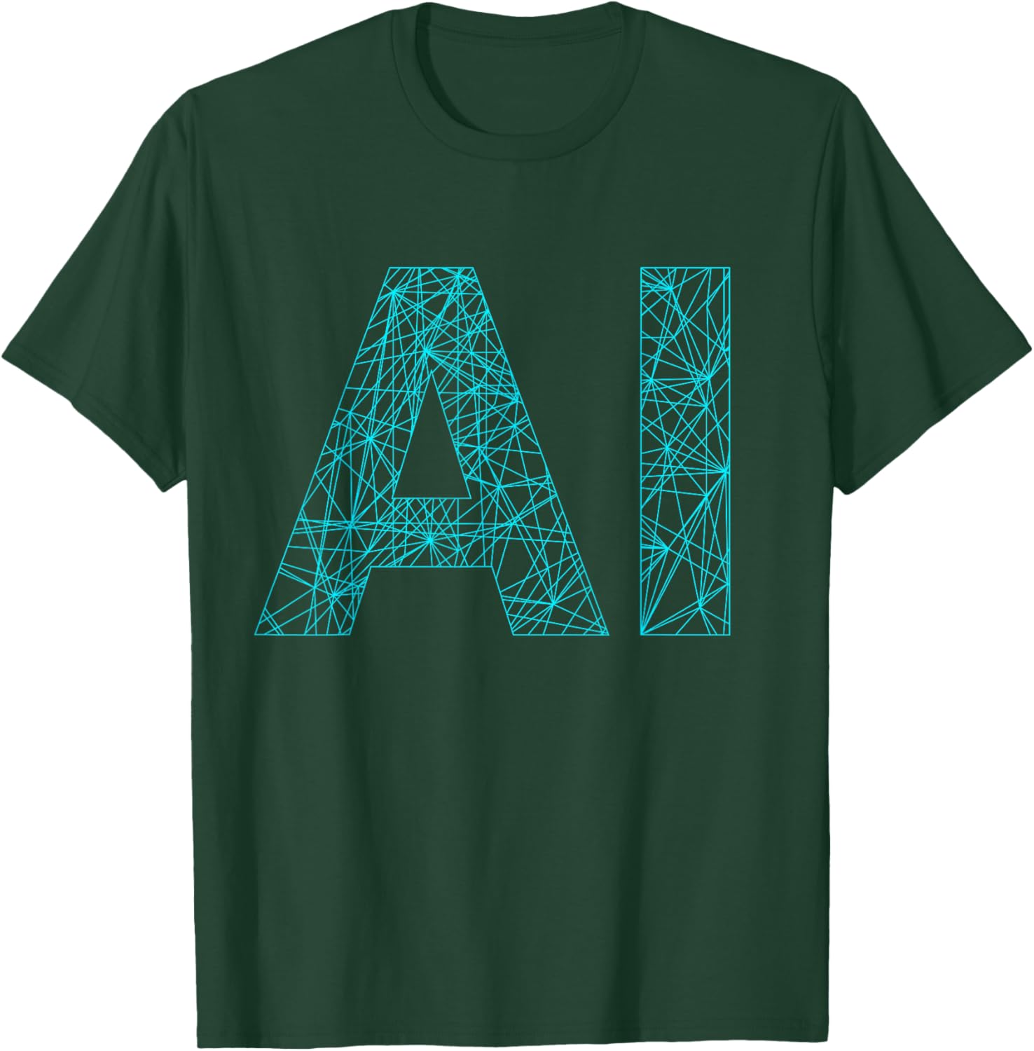 AI Artificial Intelligence Cool Design T-Shirt - T-Shirt | Forest