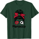 Morocco Femme Drapeau de la Maroc - Supporters Marocains T-Shirt - T-Shirt | Forest