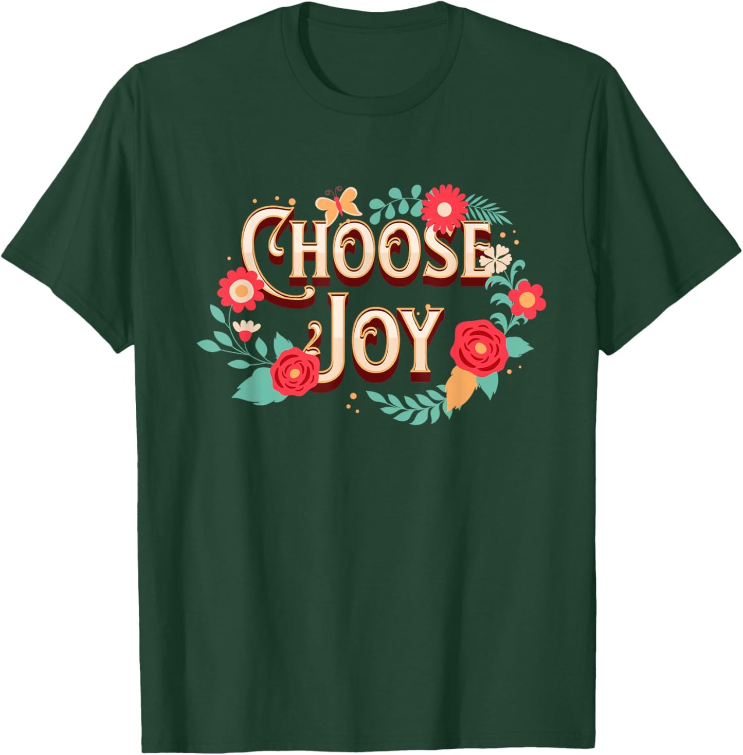 Choose Joy Vote Kamala Harris T-Shirt - T-Shirt | Forest
