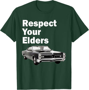 1966 66 GTO Classic Car Old School Muscle Car T-Shirt - T-Shirt | Forest