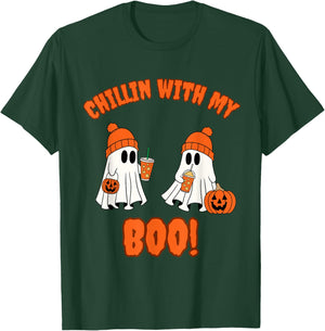 Chillin With My Boo T-Shirt - T-Shirt | Forest
