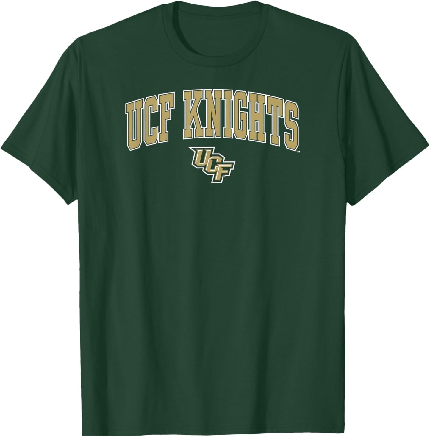 Central Florida Golden Knights Arch Over Black T-Shirt - T-Shirt | Forest