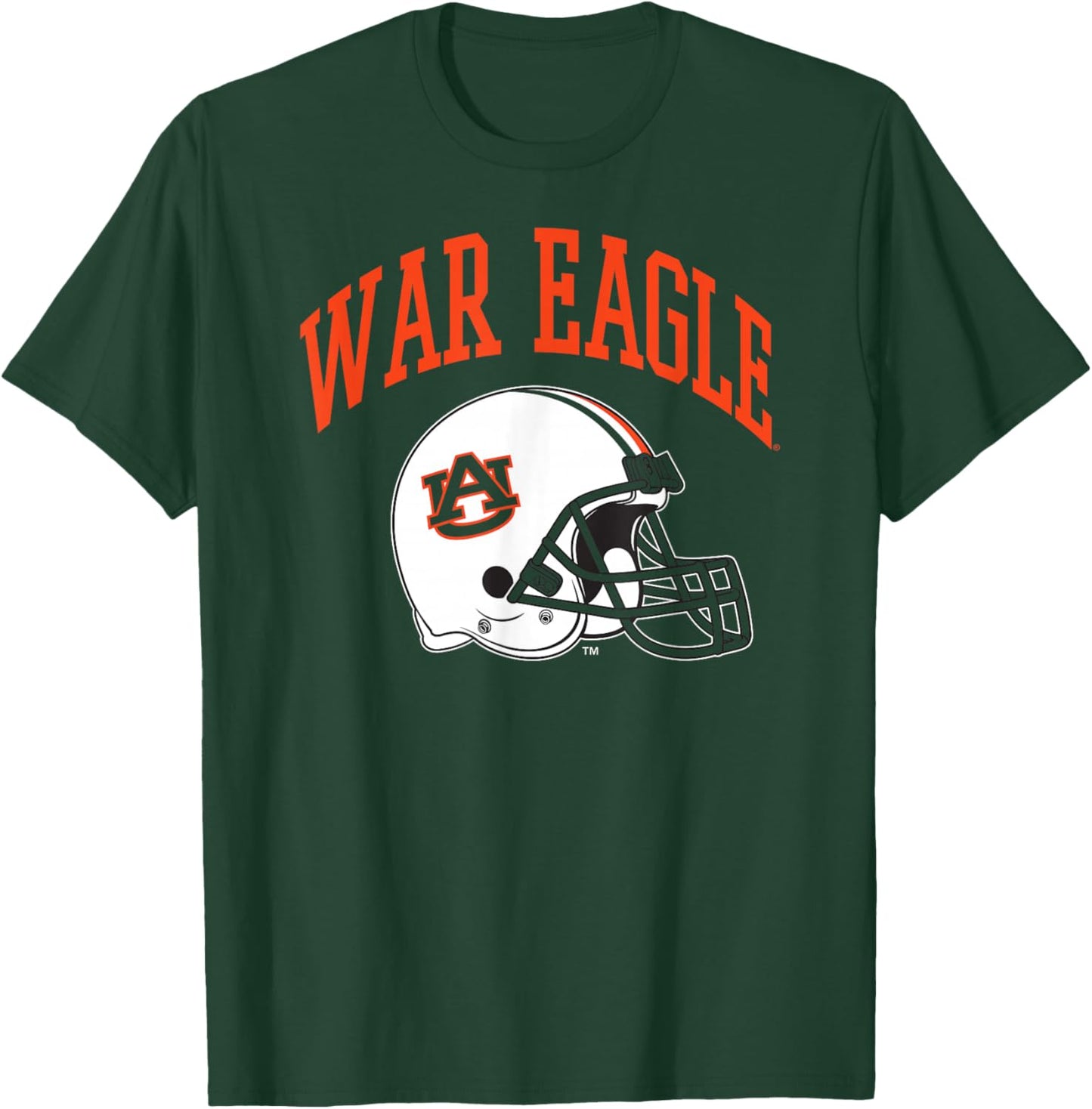 Auburn Tigers Football Helmet War Eagle Navy T-Shirt - T-Shirt | Forest